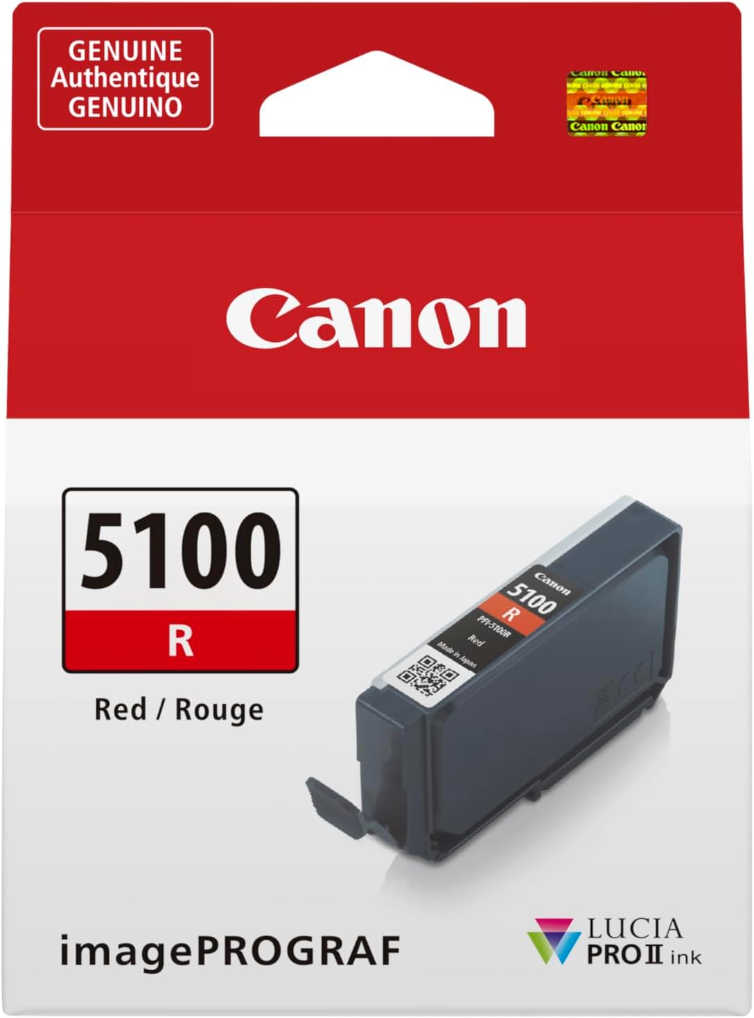 TechWarehouse PFI-5100R Canon Red Ink Tank Canon