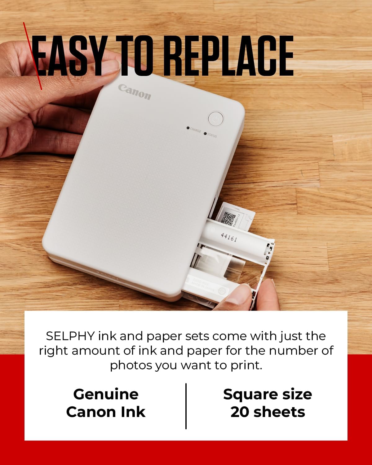 Canon Selphy XC-60L Photo Paper + Ink 60 Pack
