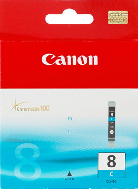 TechWarehouse CLI-8C Canon ChromaLife 100 Cyan Ink Canon