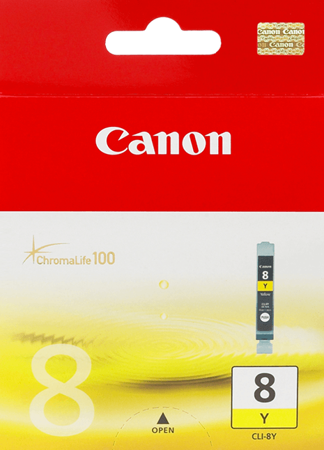 TechWarehouse CLI-8Y Canon ChromaLife 100 Yellow Ink Canon