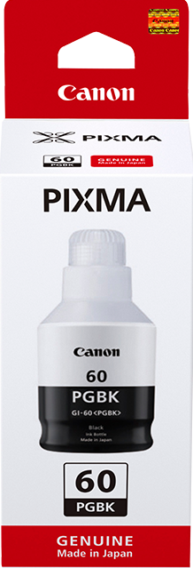 TechWarehouse GI-60BK Canon Black Ink Bottle Canon