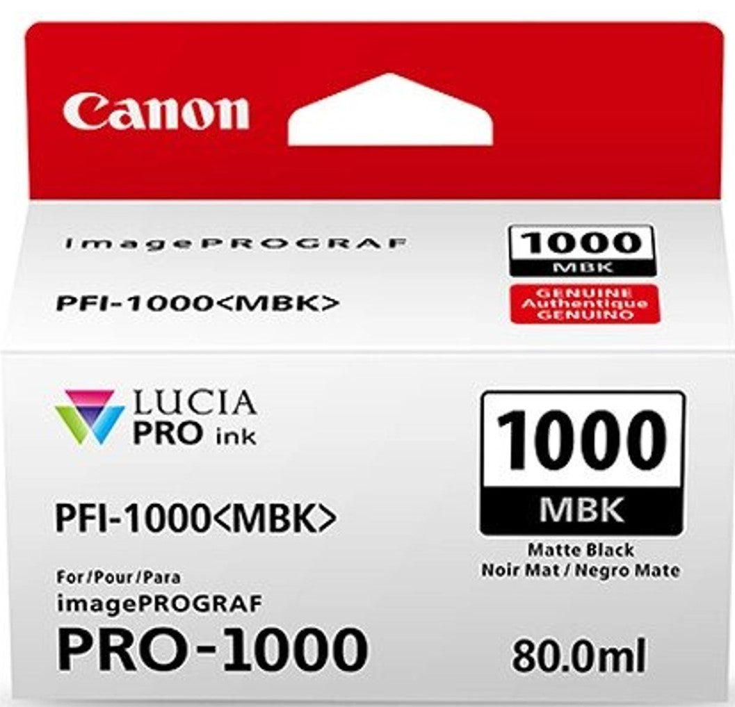 TechWarehouse PFI-1000MBk Canon Matte Black Ink Tank Canon