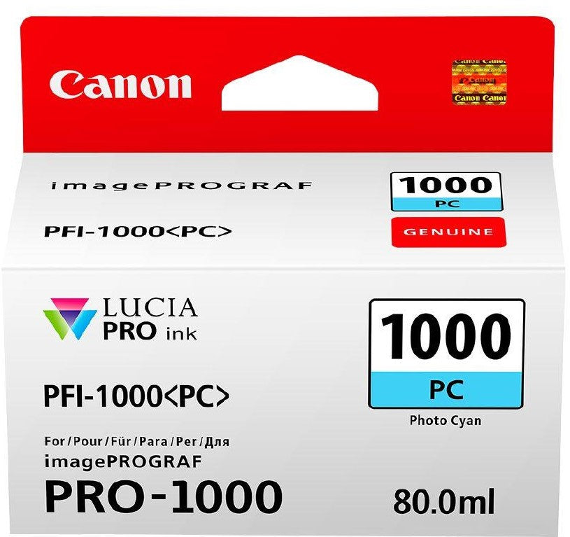 TechWarehouse PFI-1000PC Canon Photo Cyan Ink Tank Canon