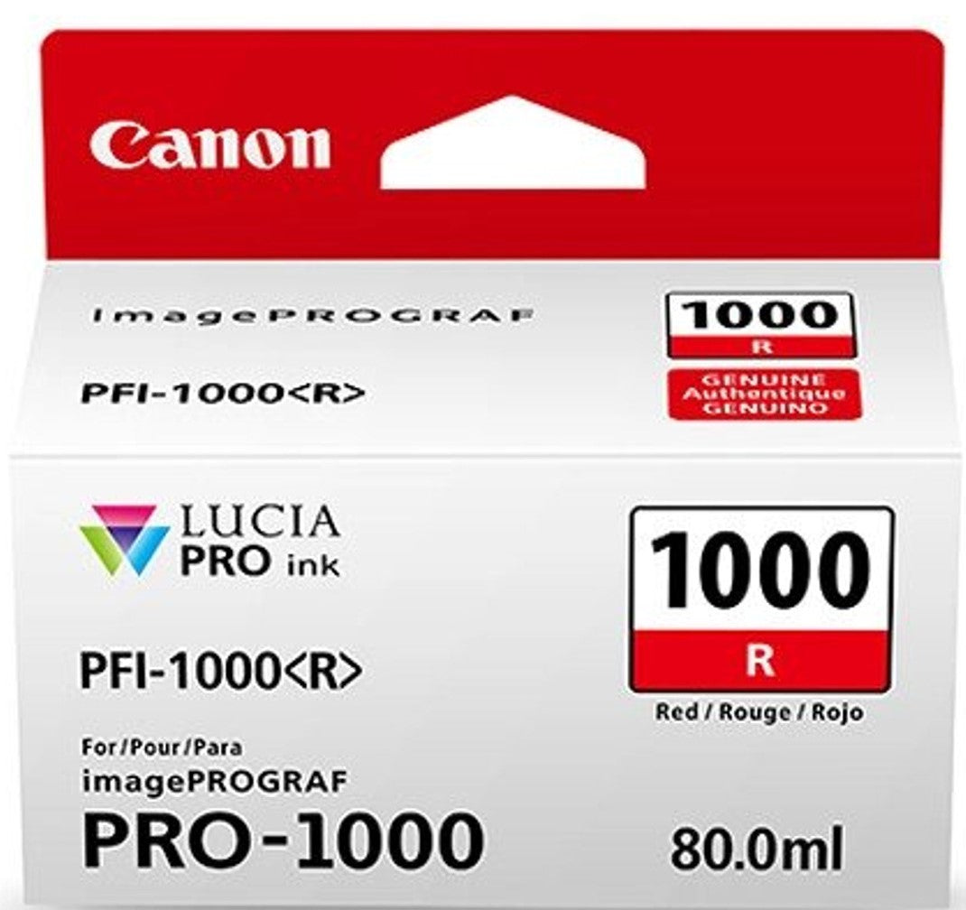 TechWarehouse PFI-1000R Canon Red Ink Tank Canon