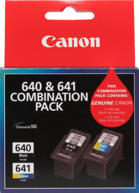 TechWarehouse PG-640 / CL-641 Canon Combination Pack Canon
