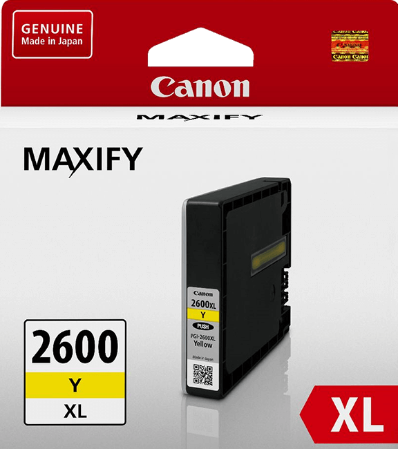TechWarehouse PGI2600XLY Canon Hi Capacity Yellow Ink Canon
