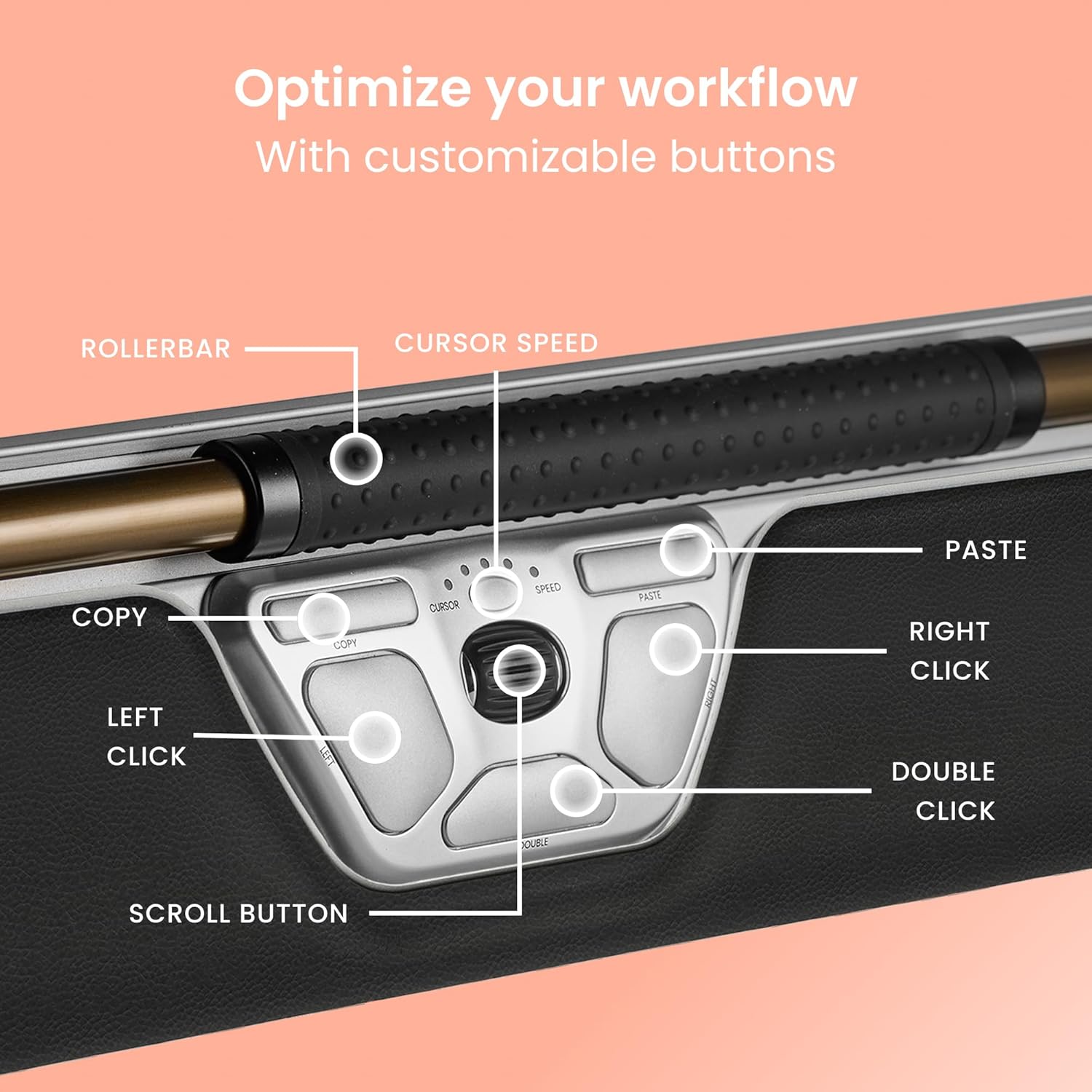 Contour Roller Mouse Red