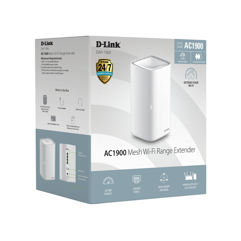 TechWarehouse D-Link AC1900 Mesh Wi-Fi Range Extender D-Link