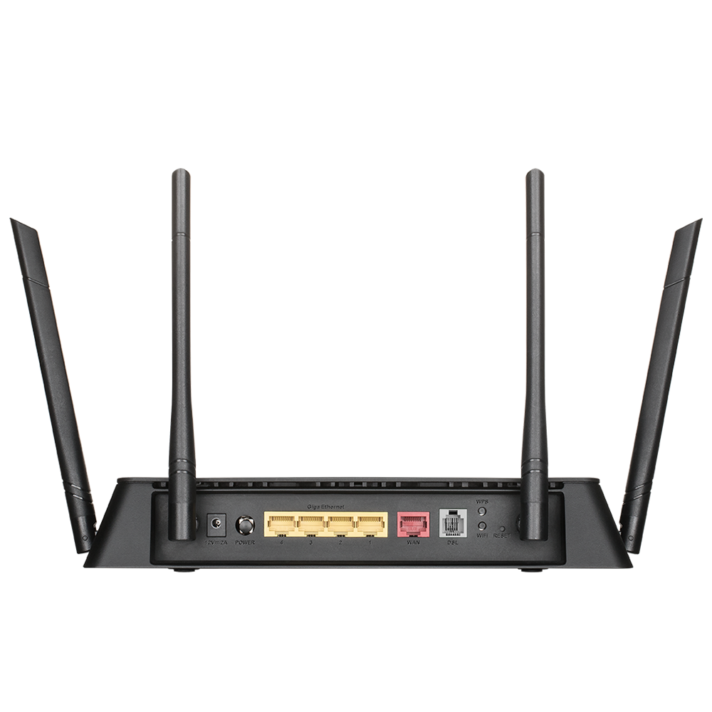 TechWarehouse D-Link VIPER 2600 Dual-Band MU-MIMO Gigabit Modem Router D-Link