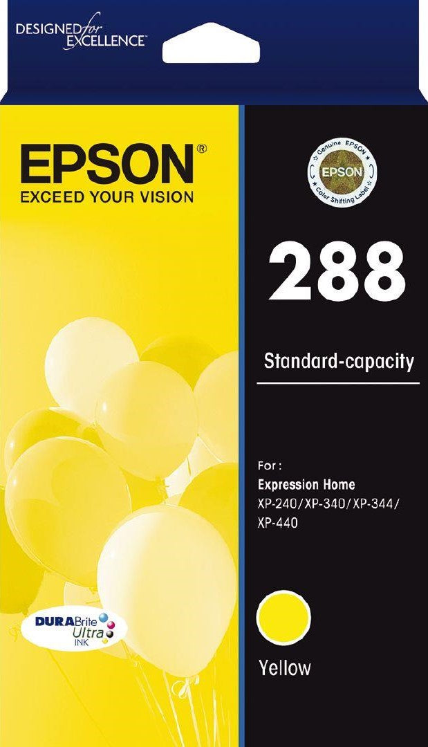 288 Epson Std Capacity Yellow Ink Cartridge