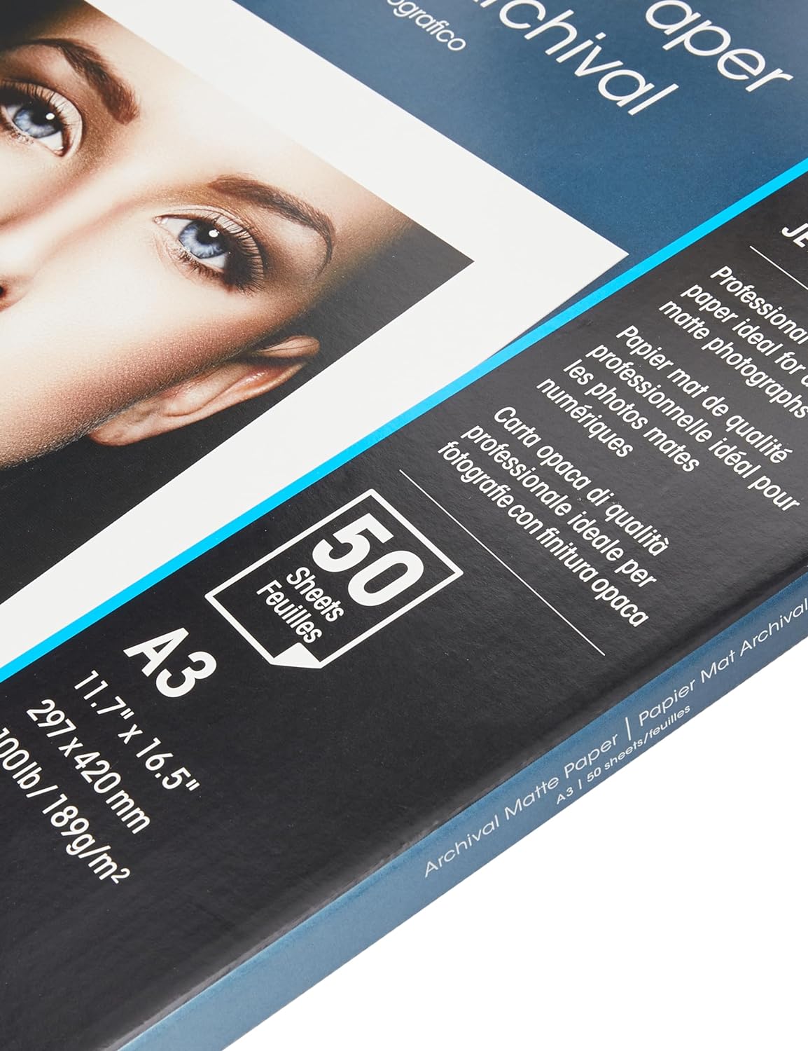 A3 189gsm Epson Archival Matte Paper 50 sheets