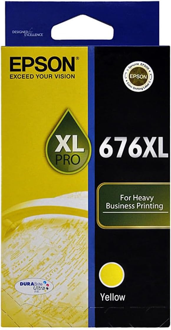 676XL Epson Yellow Ink Cartridge