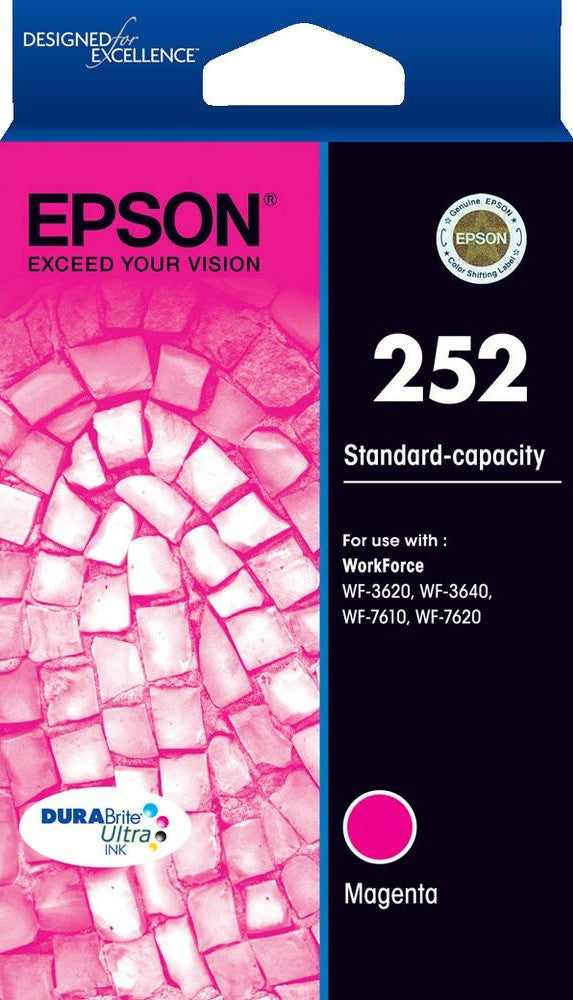 TechWarehouse Epson 252 - Std Capacity Magenta Ink Cartridge Epson