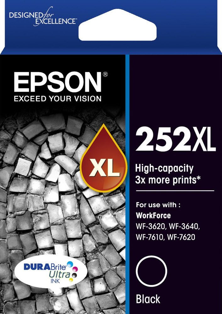 Epson 252XL High Capacity Black ink
