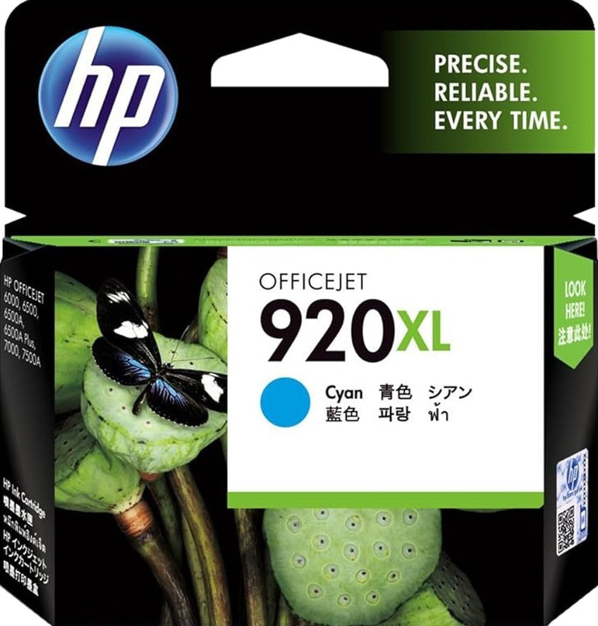 920XL HP Cyan Ink Cartridge