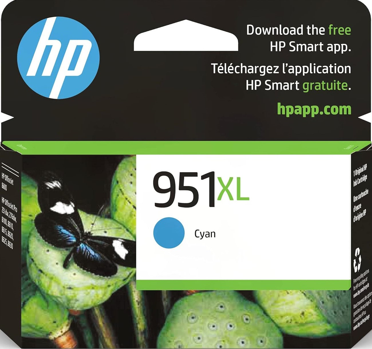 951XL HP Cyan Ink Cartridge