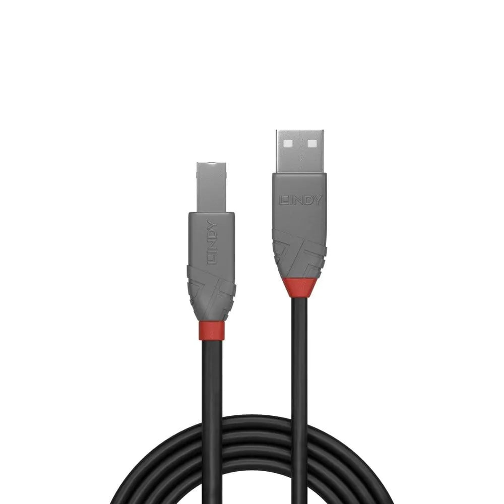 TechWarehouse Lindy 2m USB-A 2.0 to USB-B Cable Lindy