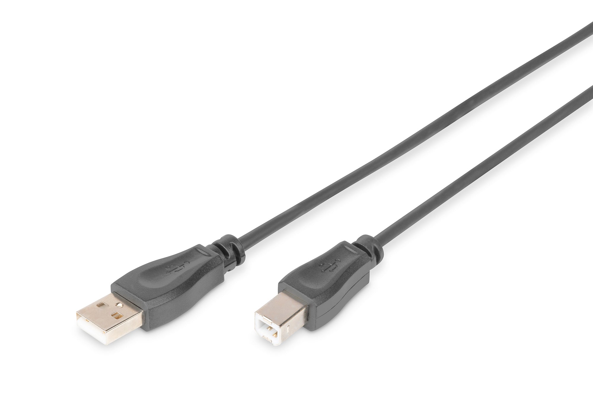 TechWarehouse USB 2.0 Type A (M) to USB Type B (M) 1.8m Cable Digitus