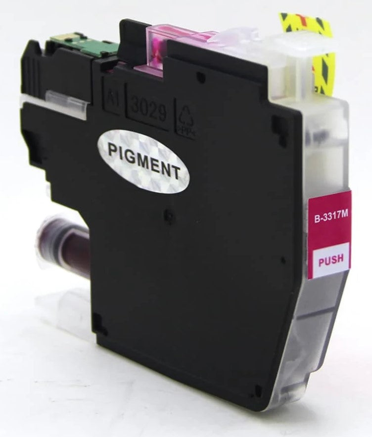 TechWarehouse LC3317M Compatible Magenta Ink for Brother Compatible for Brother