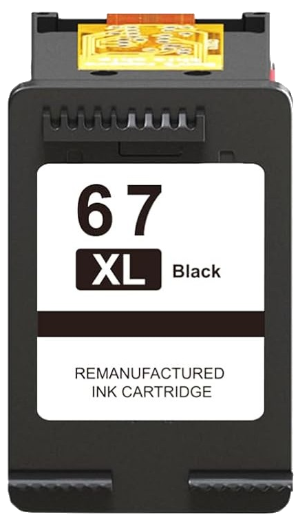 TechWarehouse 67XL Compatible High Capacity Black Cartridge for HP Compatible for HP