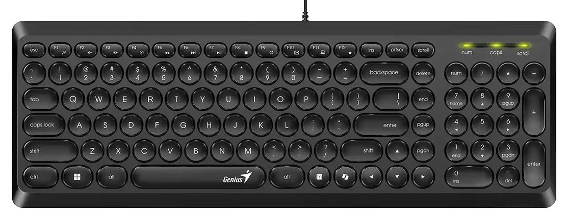TechWarehouse Genius Silmstar Q200 Wired Keyboard Genius