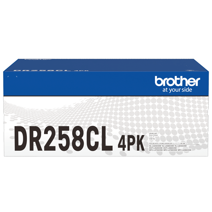 TechWarehouse DR258CL Brother Drum 4 Pack Brother