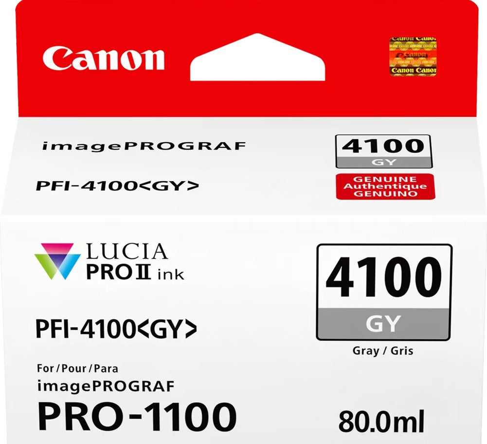 TechWarehouse PFI-4100GY Canon Grey Ink Tank Canon