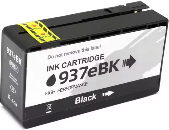 TechWarehouse 937E Compatible Black High Capacity Cartridge Compatible for HP