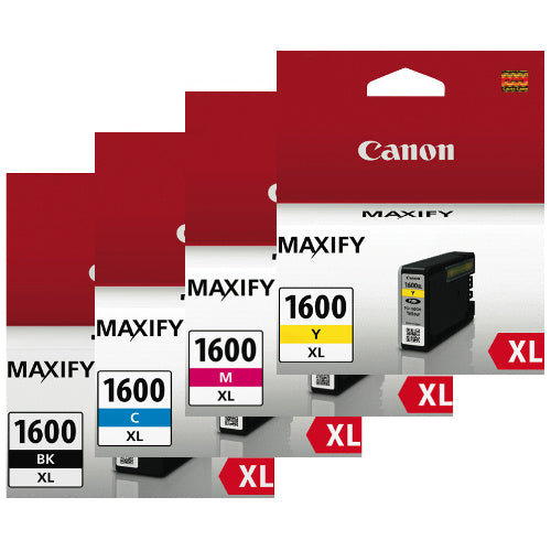 TechWarehouse PGI-1600XL Canon Set - 4 Cartridges Canon