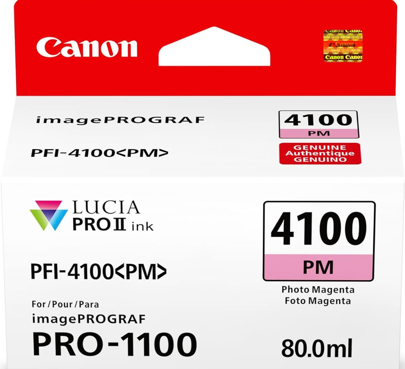 TechWarehouse PFI-4100PM Canon Photo Magenta Ink Tank Canon