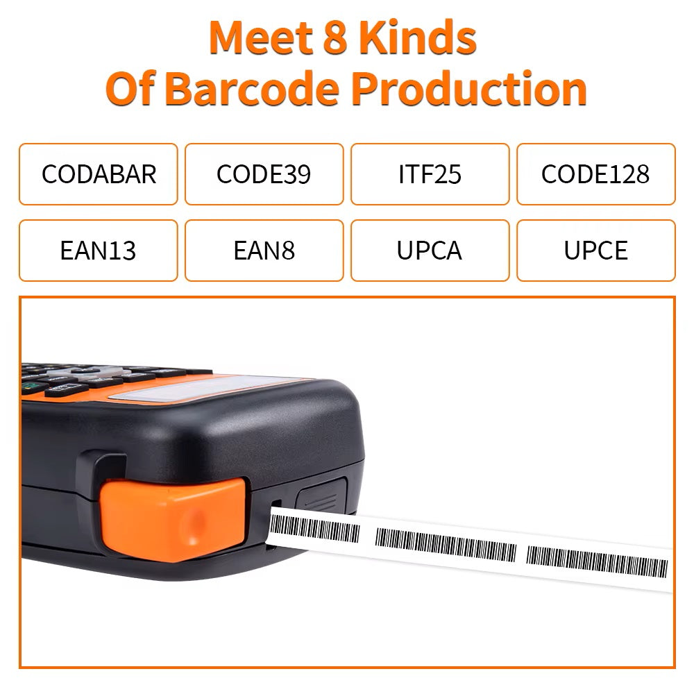 TechWarehouse Aimo E1000 Pro Label Printer - Orange Aimo