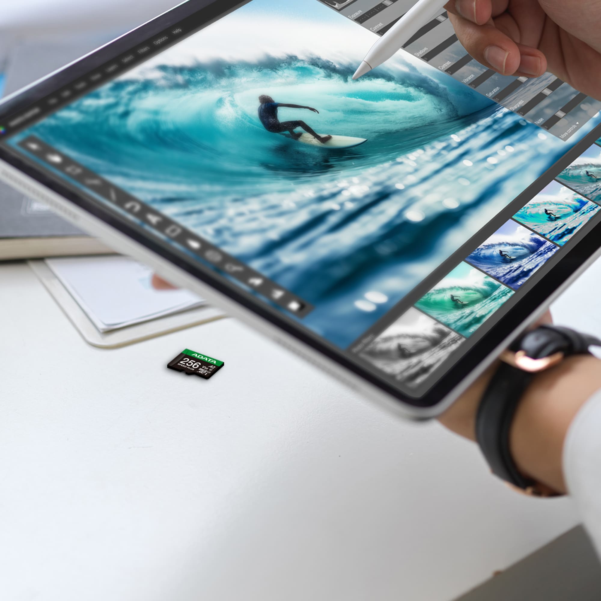 TechWarehouse ADATA Speed Plus microSDXC Card with Adapter - 256GB Adata