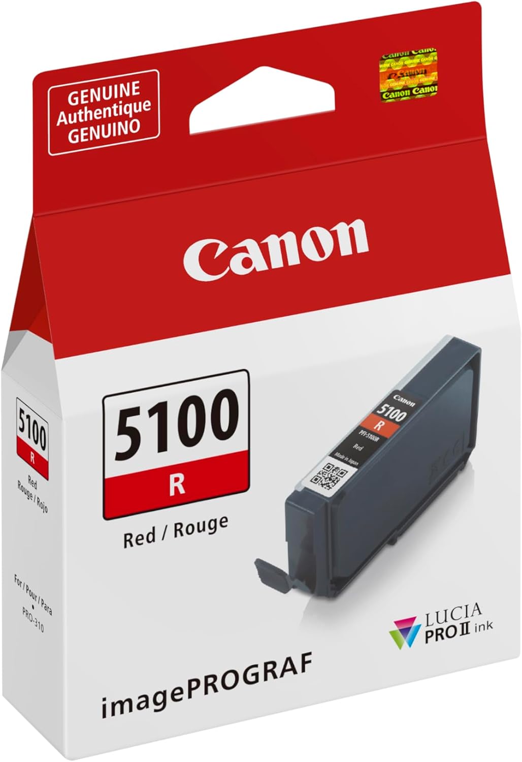 TechWarehouse PFI-5100R Canon Red Ink Tank Canon