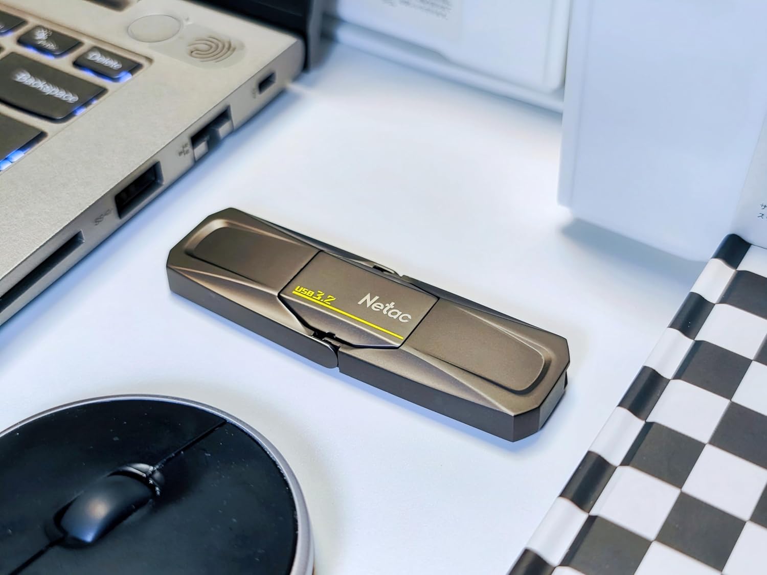 TechWarehouse Netac US5 256GB Dual USB Flash Drive Netac