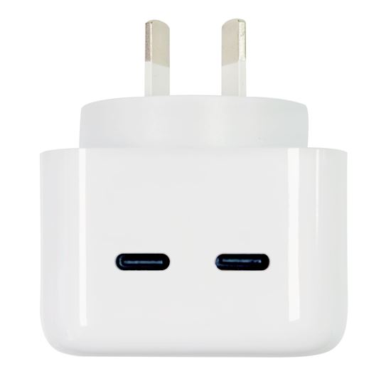 TechWarehouse DYNAMIX 35W Dual USB-C Wall Charger Dynamix