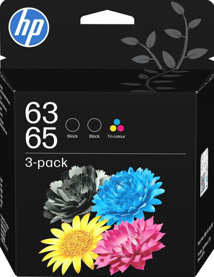 63/65 HP Combo 3 Pack