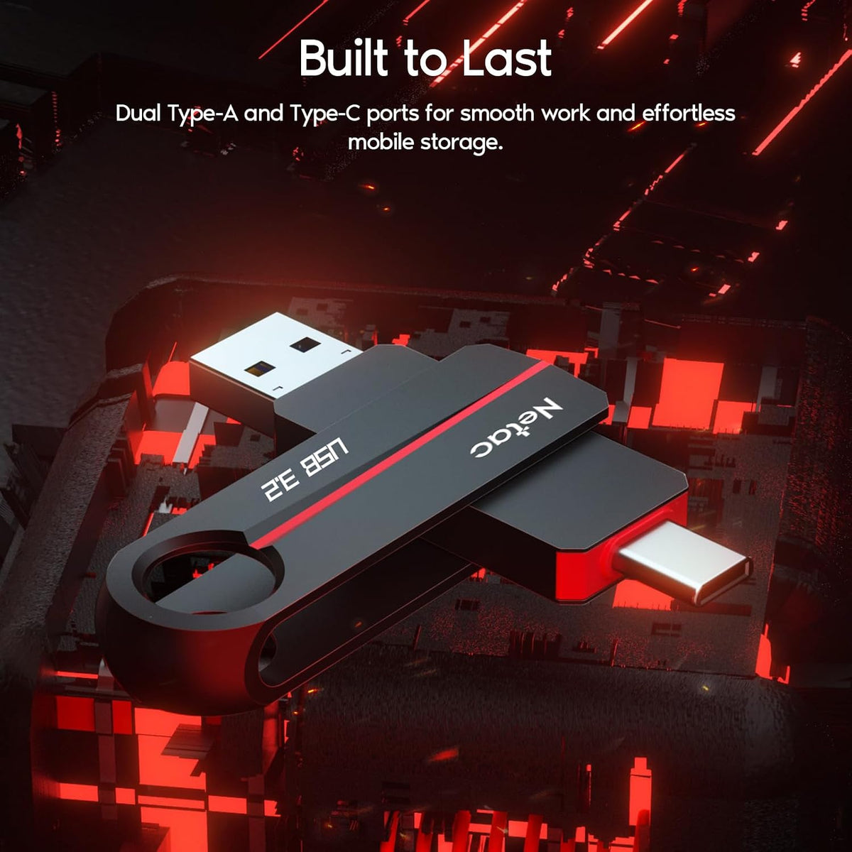 Netac US18 32GB Dual USB 3.2 + Type C