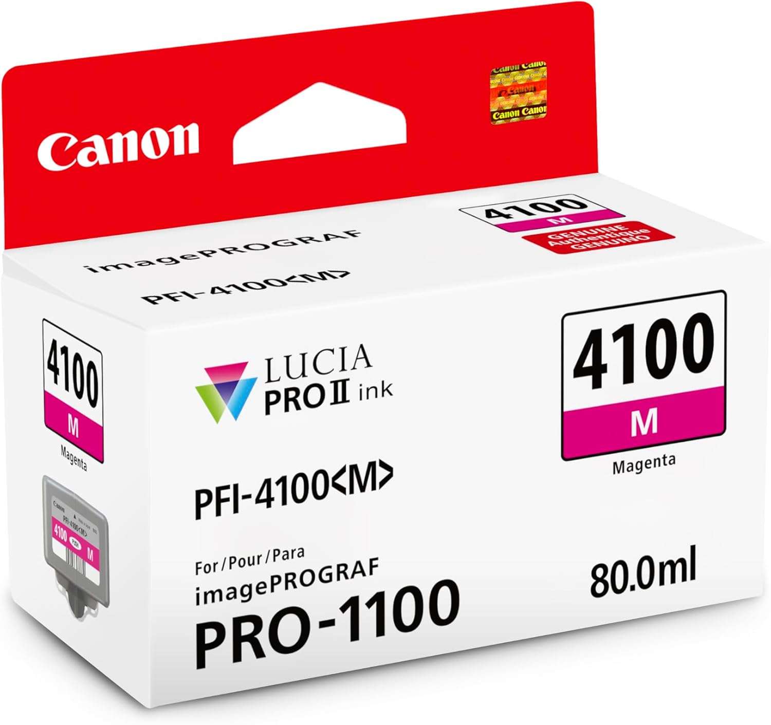 TechWarehouse PFI-4100M Canon Magenta Ink Tank Canon