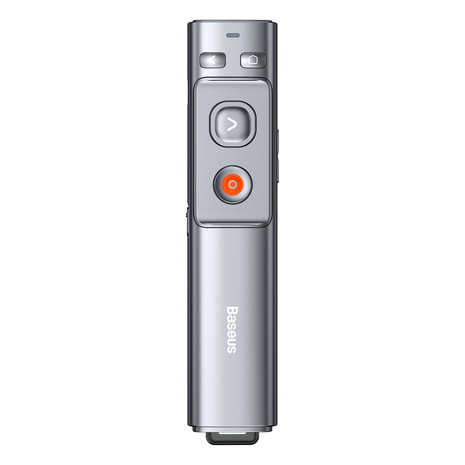 Baseus Orange Dot Wireless Presenter Rechargeable (Red Laser) Grey