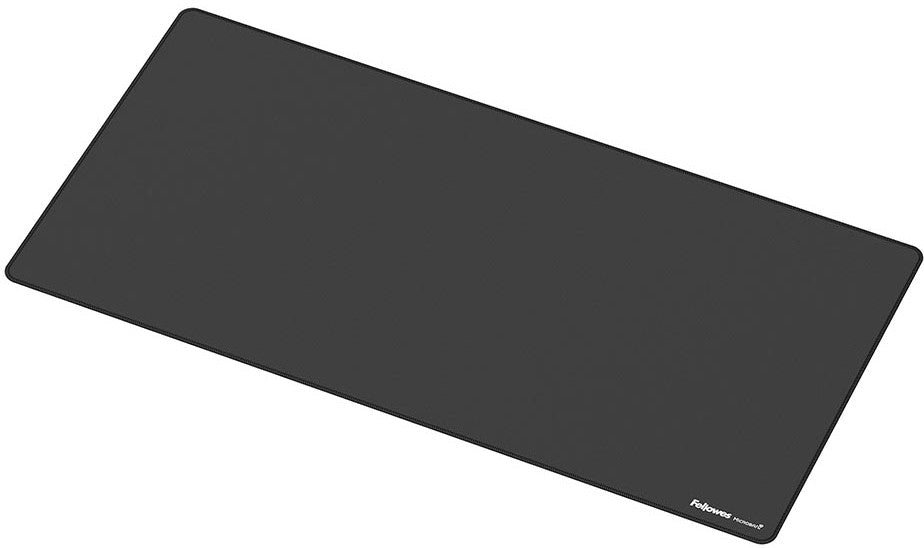 TechWarehouse Fellowes Breyta Large Desk Mat Black Fellowes