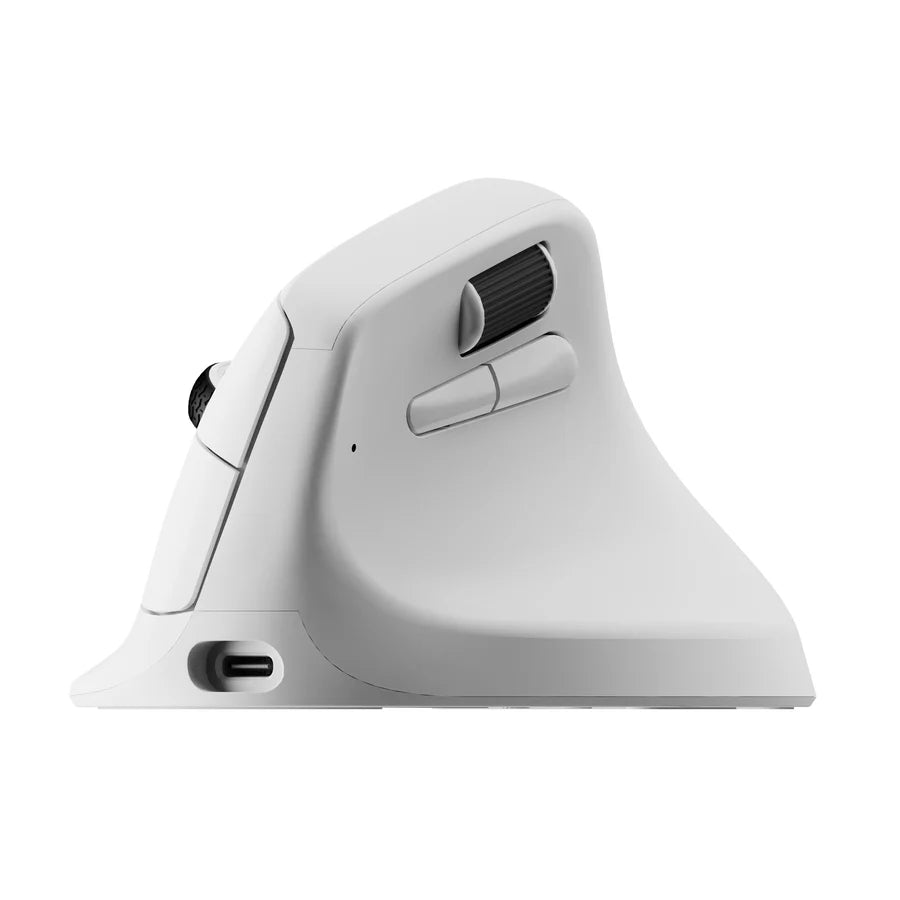 TechWarehouse Keychron M5 Ergonomic Wireless/Bluetooth Mouse - White Keychron