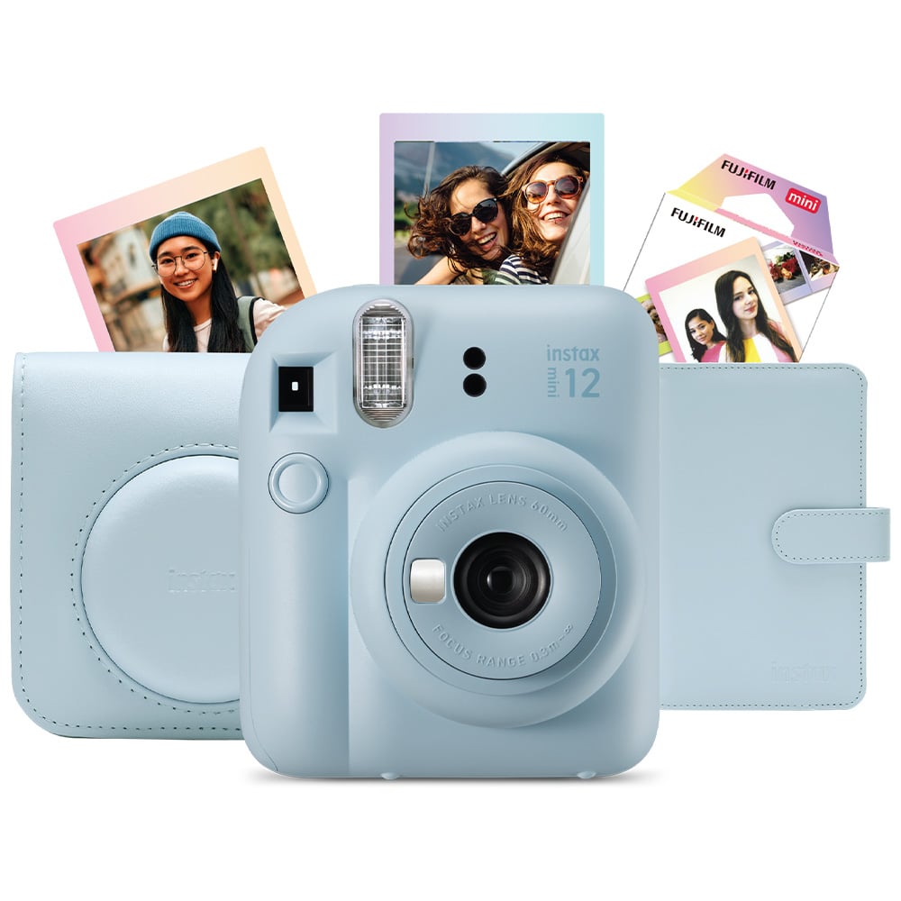 TechWarehouse Instax mini 12 Blue Limited Edition Gift Pack Fujifilm
