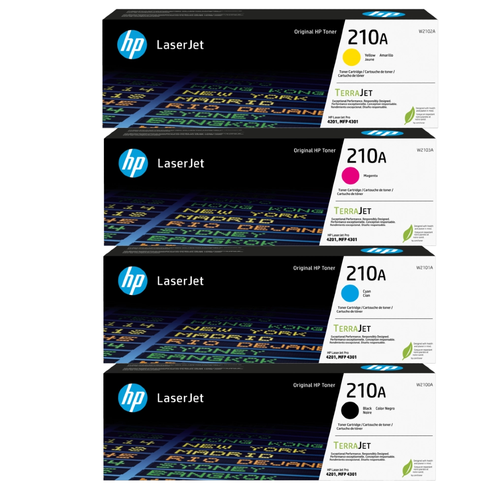TechWarehouse 210A HP Standard Set (W210/0/1/2/3A) HP