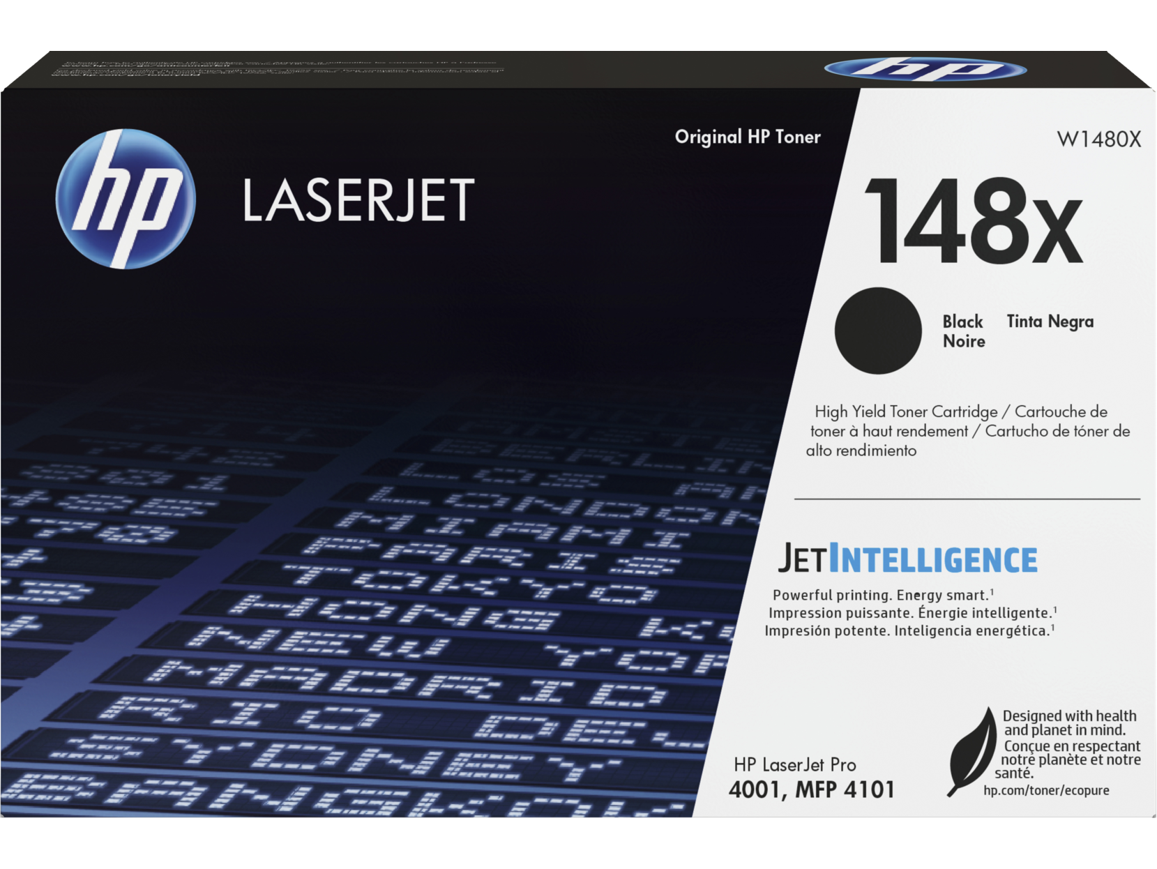 148X HP Black High Yield Toner (W1480X)