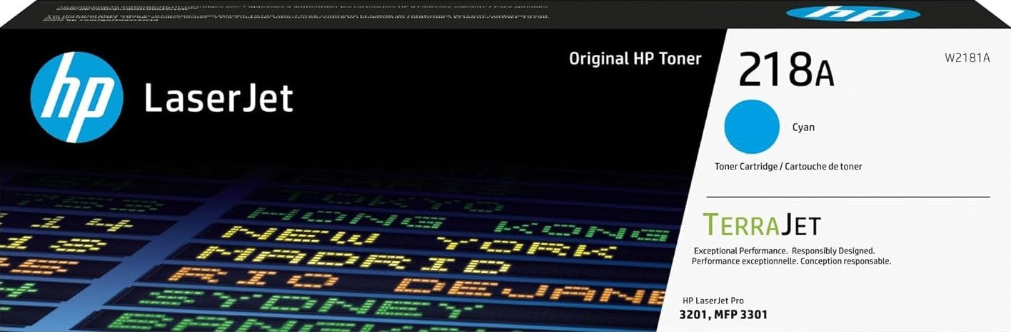 TechWarehouse 218A HP Cyan Toner Cartridge (W2181A) HP