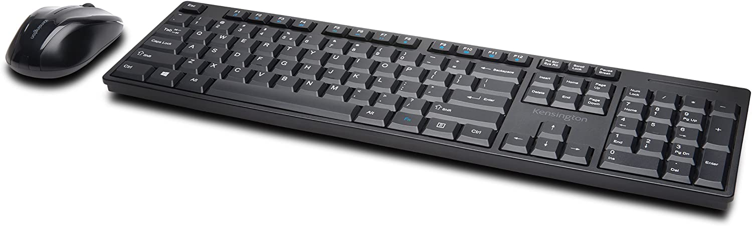 Kensington Pro Fit Low Profile Wireless Keyboard & Mouse Set