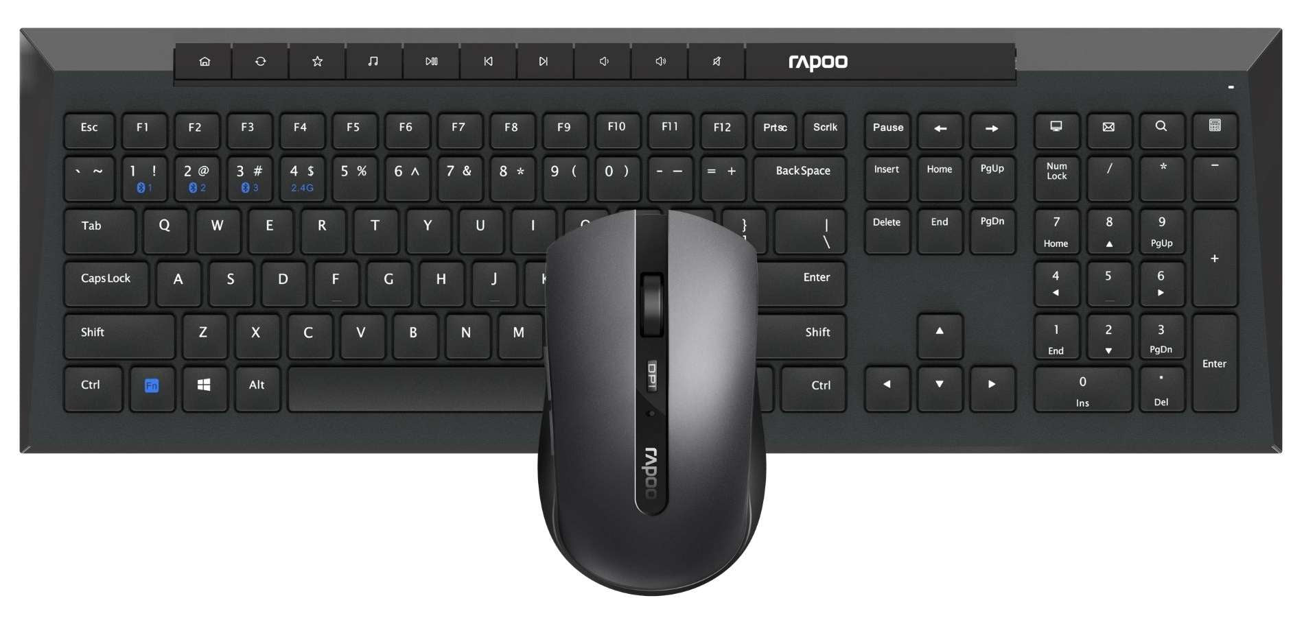 TechWarehouse Rapoo 8210M Keyboard & Mouse Combo Rapoo