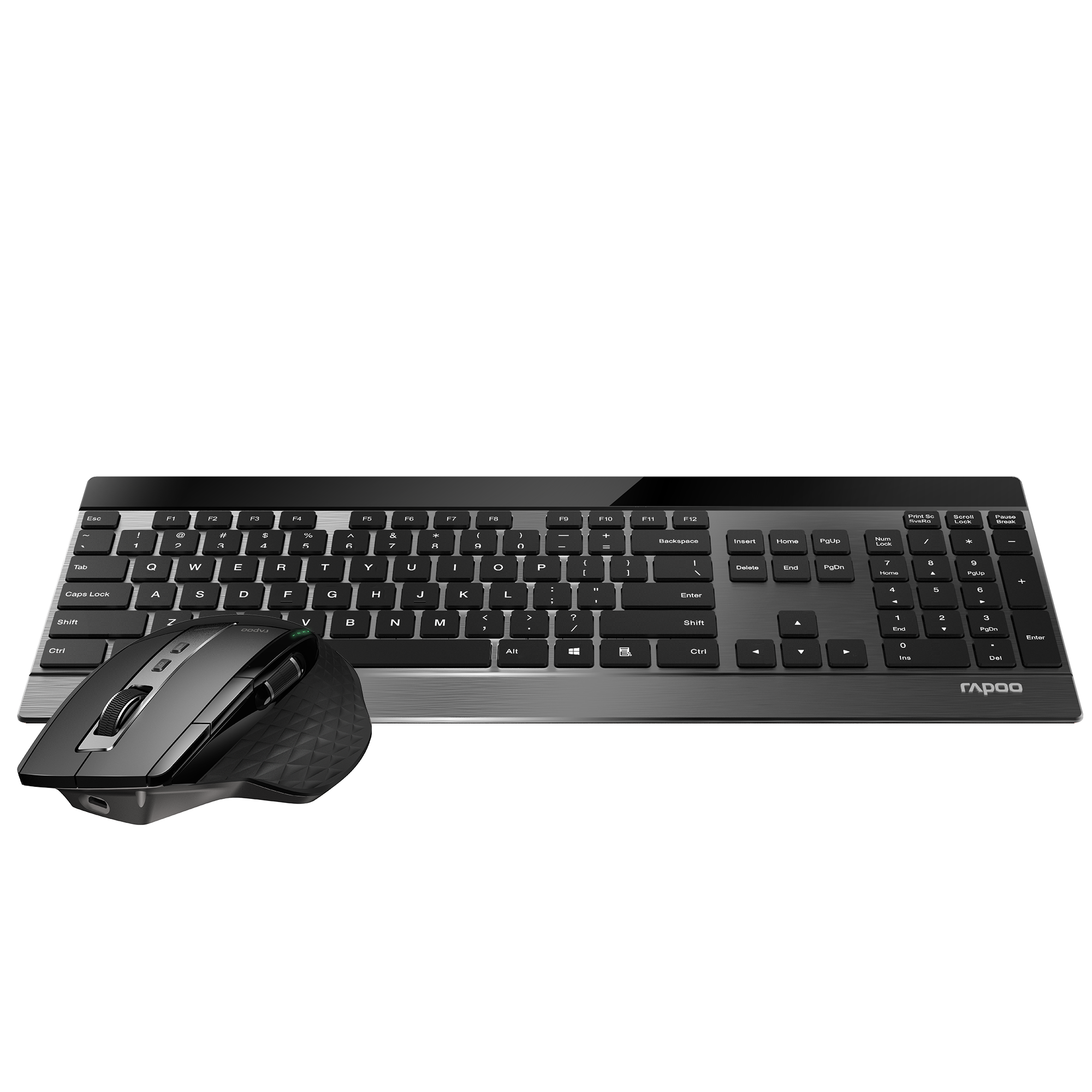 TechWarehouse Rapoo 9900M Keyboard & Mouse Combo Rapoo