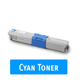 44469727 Compatible High Yield Cyan Toner for Oki