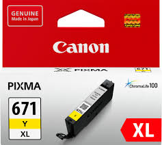 TechWarehouse CLI-671XLY Canon Hi Capacity Yellow Ink Canon